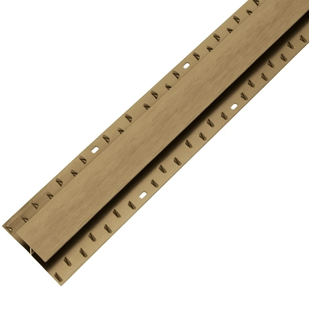 Premium Brushed Light Bronze Door Bar for a high end finish
