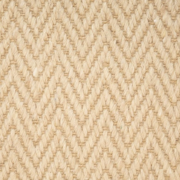 Impressions 100% wool carpet in two tone beige and cream 4 ply natural yarn