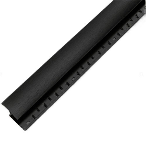 Upgraded Premium Brushed black Doorbar Thresholds in a Z Edge Profile. Gives your home the finish it deserves.